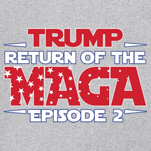 Trump Return of the MAGA Episode 2 Women's V-Neck T-shirt 47th President Tee - Picture 11 of 71