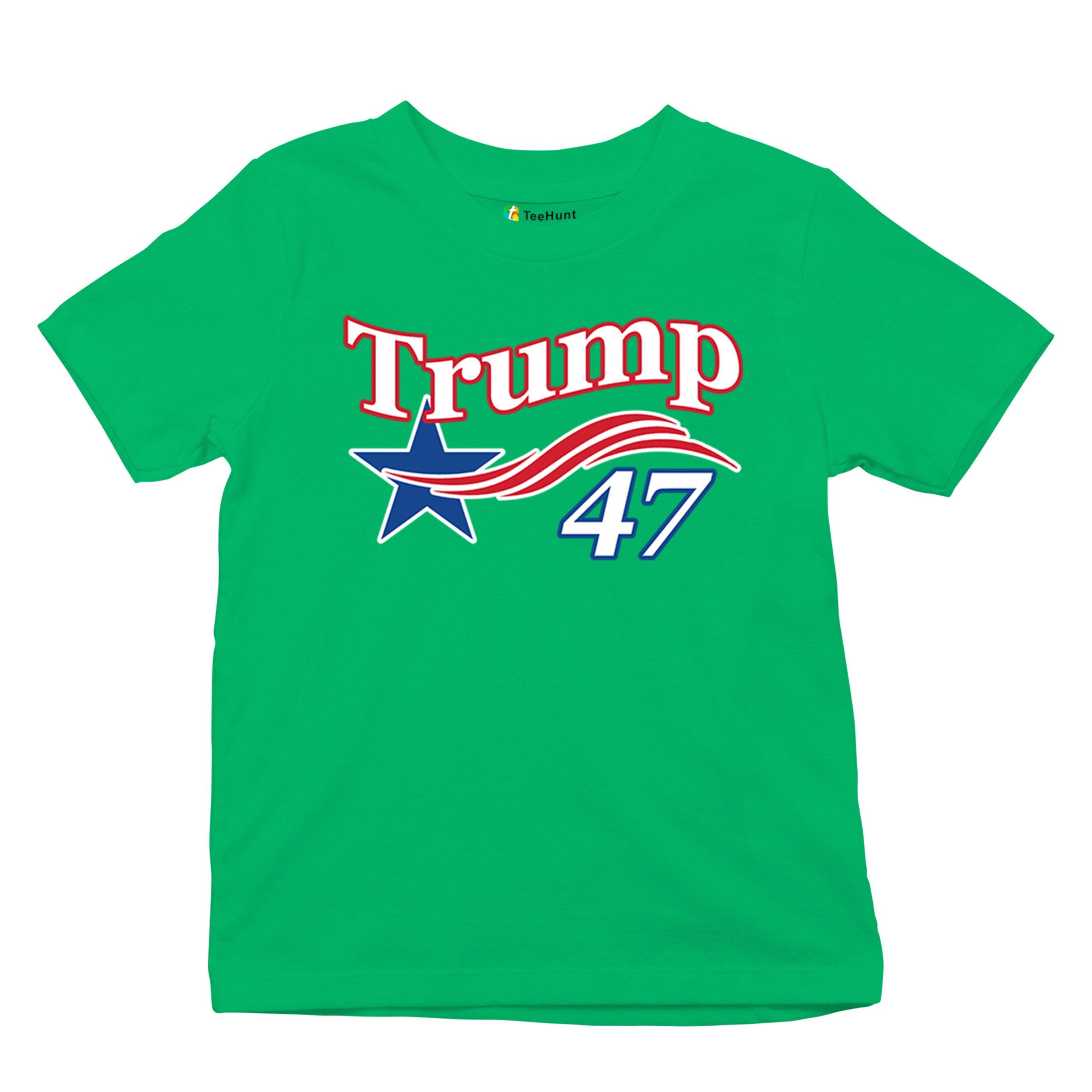 Trump 47 Star Youth T-shirt 47th President Elect JD Vance MAGA 2024 Fight Kids - Picture 34 of 50