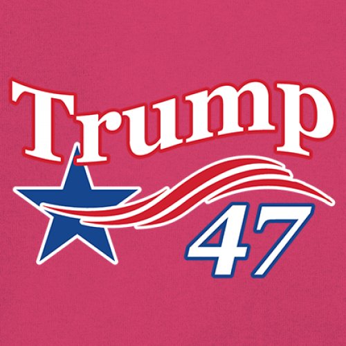 Trump 47 Star Youth T-shirt 47th President Elect JD Vance MAGA 2024 Fight Kids - Picture 46 of 50