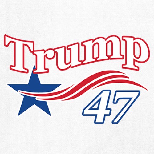 Trump 47 Star Youth T-shirt 47th President Elect JD Vance MAGA 2024 Fight Kids - Picture 25 of 50
