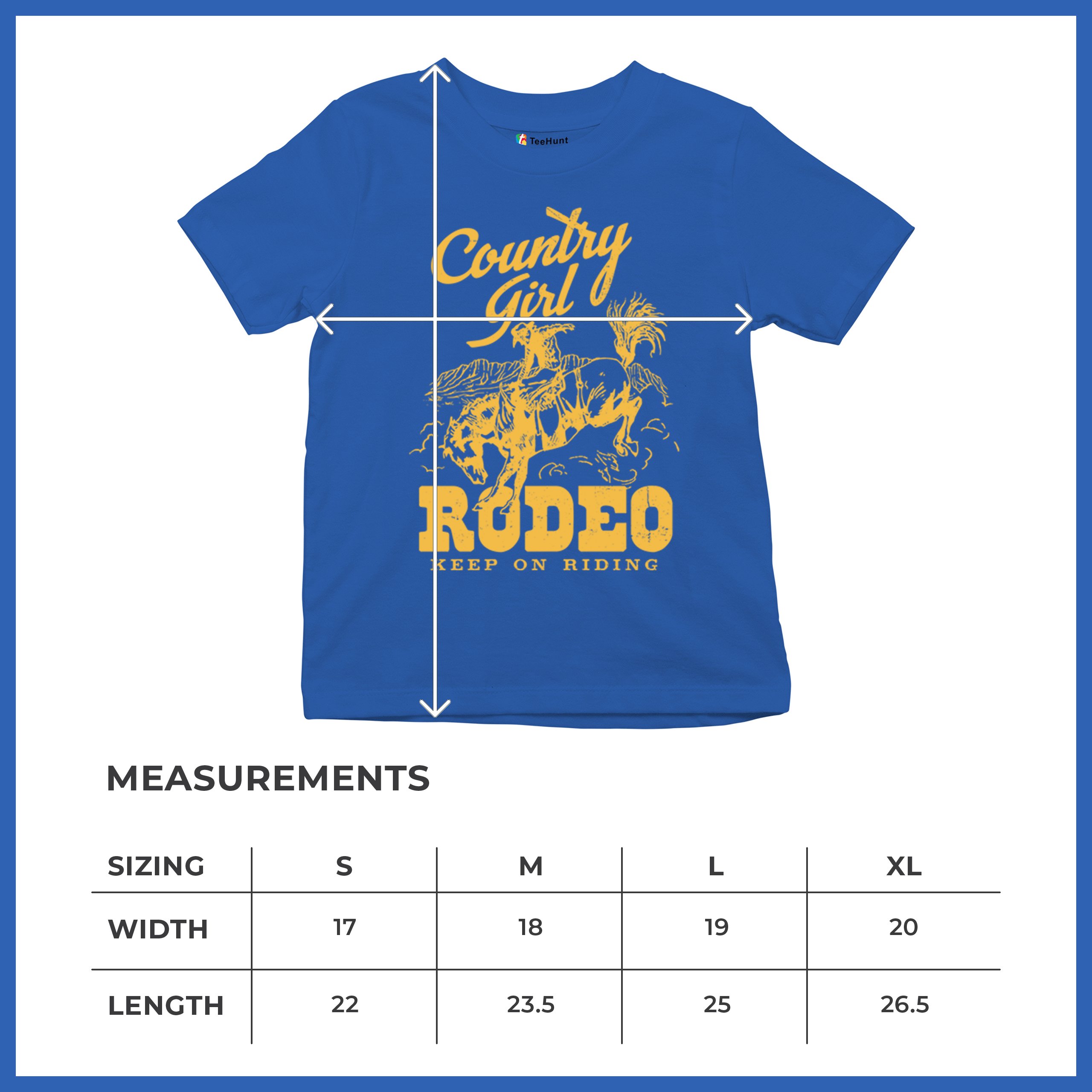 Country Girl Rodeo Youth T-shirt Keep On Riding Western Cowgirl Kids - Picture 43 of 50