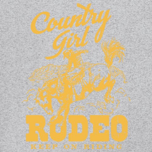 Country Girl Rodeo Youth T-shirt Keep On Riding Western Cowgirl Kids - Picture 11 of 50