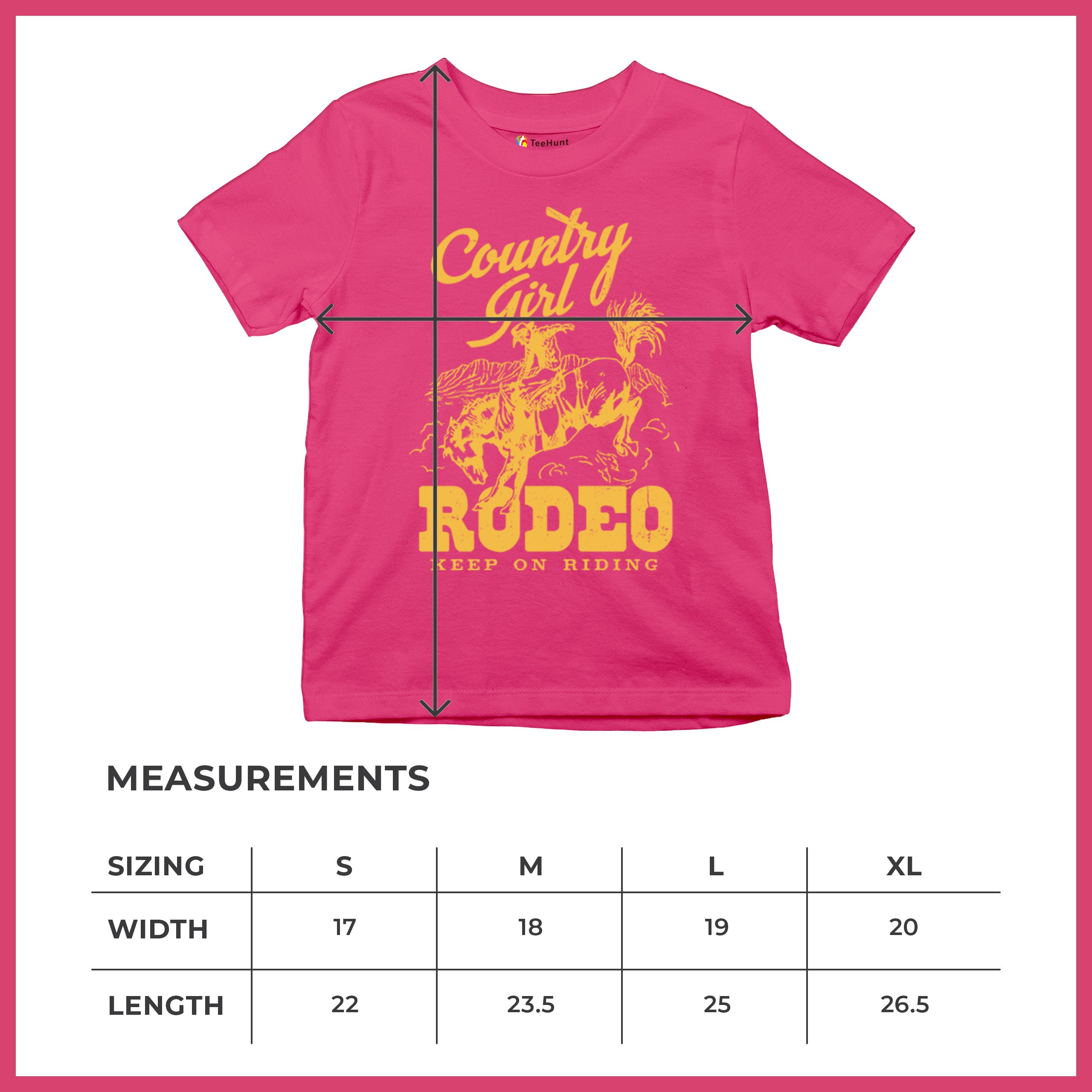 Country Girl Rodeo Youth T-shirt Keep On Riding Western Cowgirl Kids - Picture 50 of 50