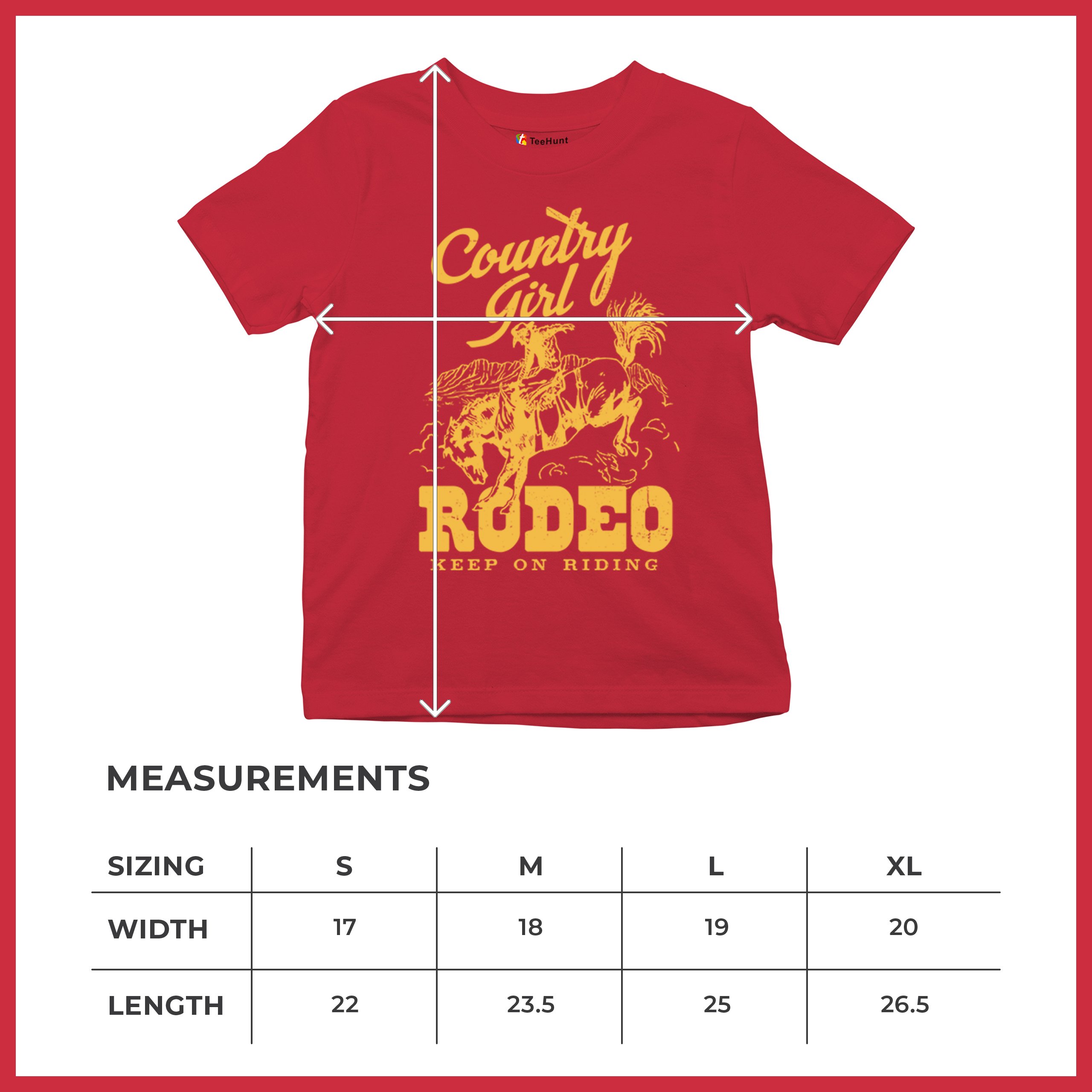 Country Girl Rodeo Youth T-shirt Keep On Riding Western Cowgirl Kids - Picture 22 of 50