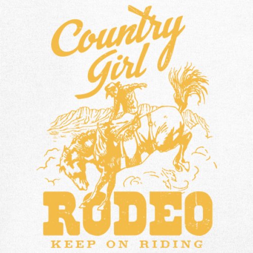 Country Girl Rodeo Youth T-shirt Keep On Riding Western Cowgirl Kids - Picture 25 of 50