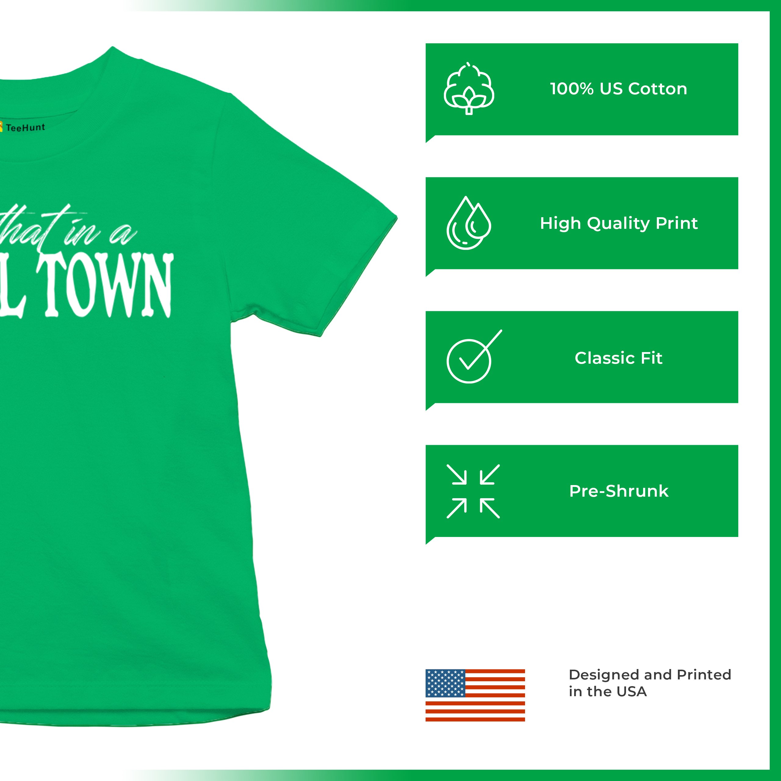 Try That in a Small Town Youth T-shirt American Patriotic Conservative US Kids - Picture 21 of 36