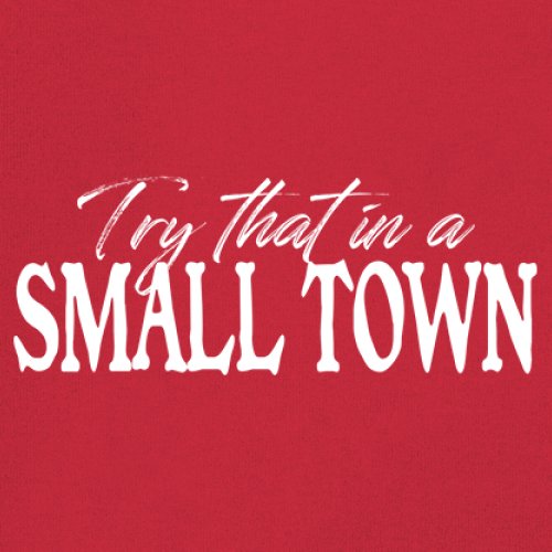 Try That in a Small Town Youth T-shirt American Patriotic Conservative US Kids - Picture 11 of 36