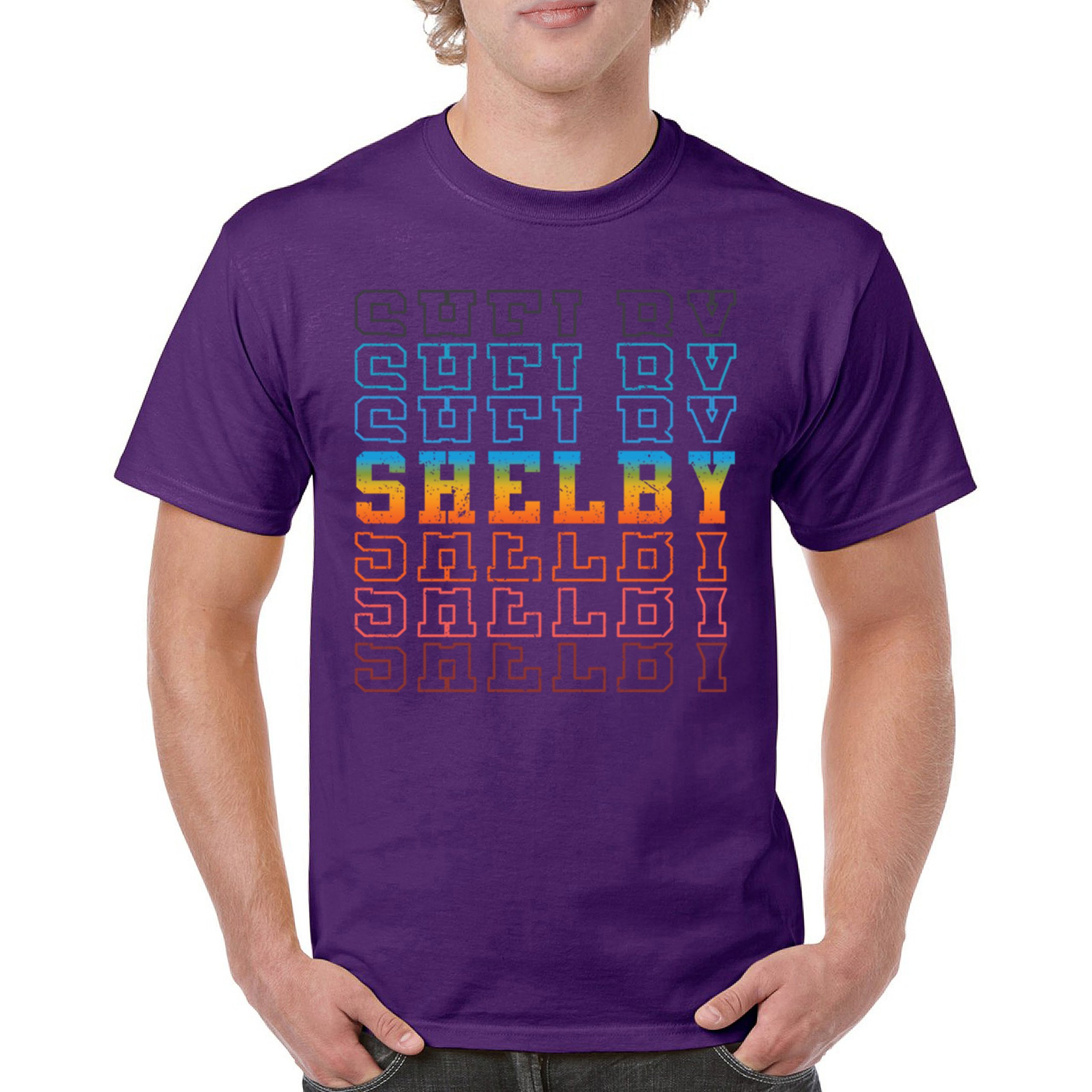Shelby Mustang T-shirt American Muscle Car Racing GT350 GT500