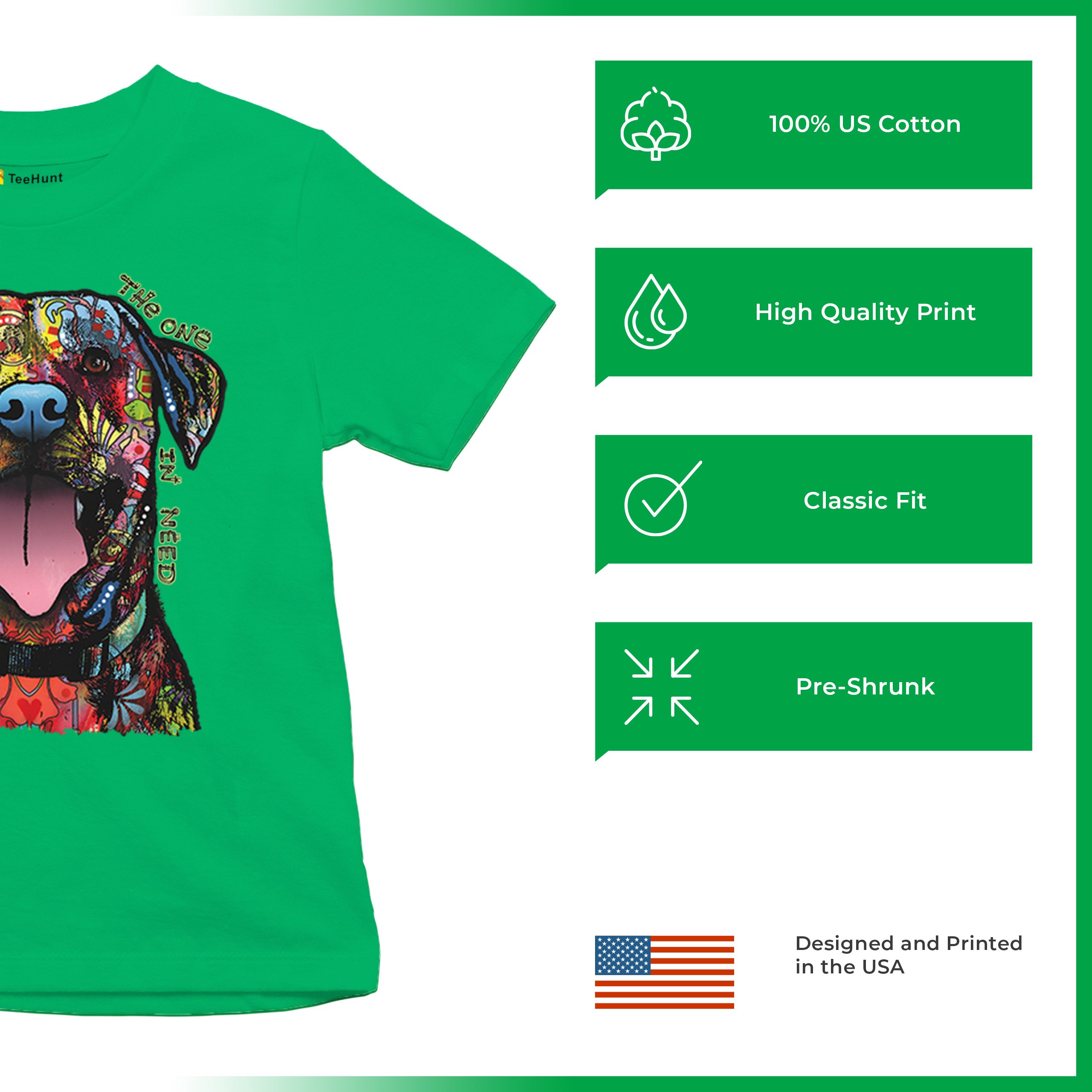 My Favorite Breed Is The One In Need Youth T-shirt Dean Russo Neon Dog Kids - Picture 35 of 50