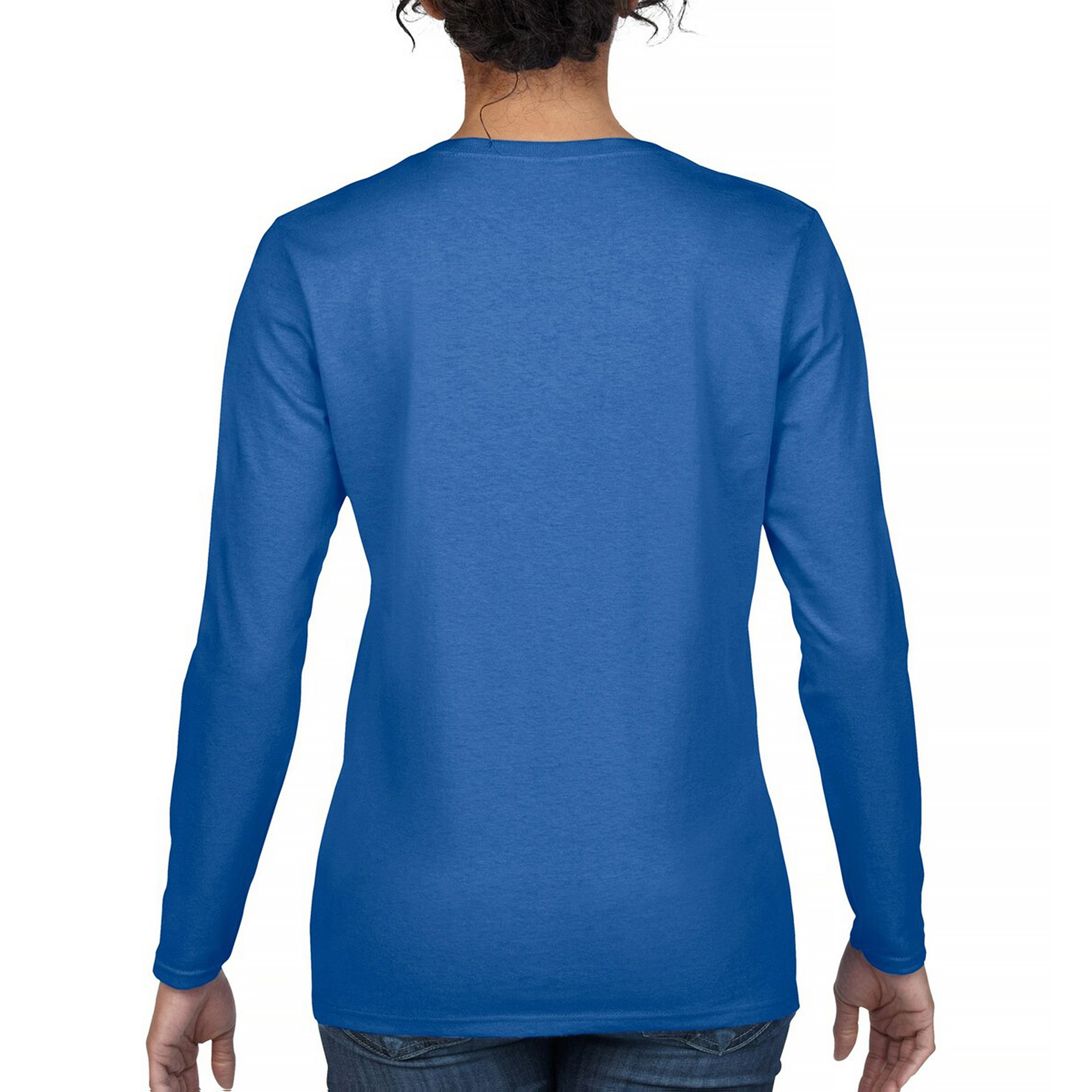 Mom Life Messy Bun Women's Long Sleeve T-shirt Motherhood Parenting Mother Mama - Picture 24 of 36