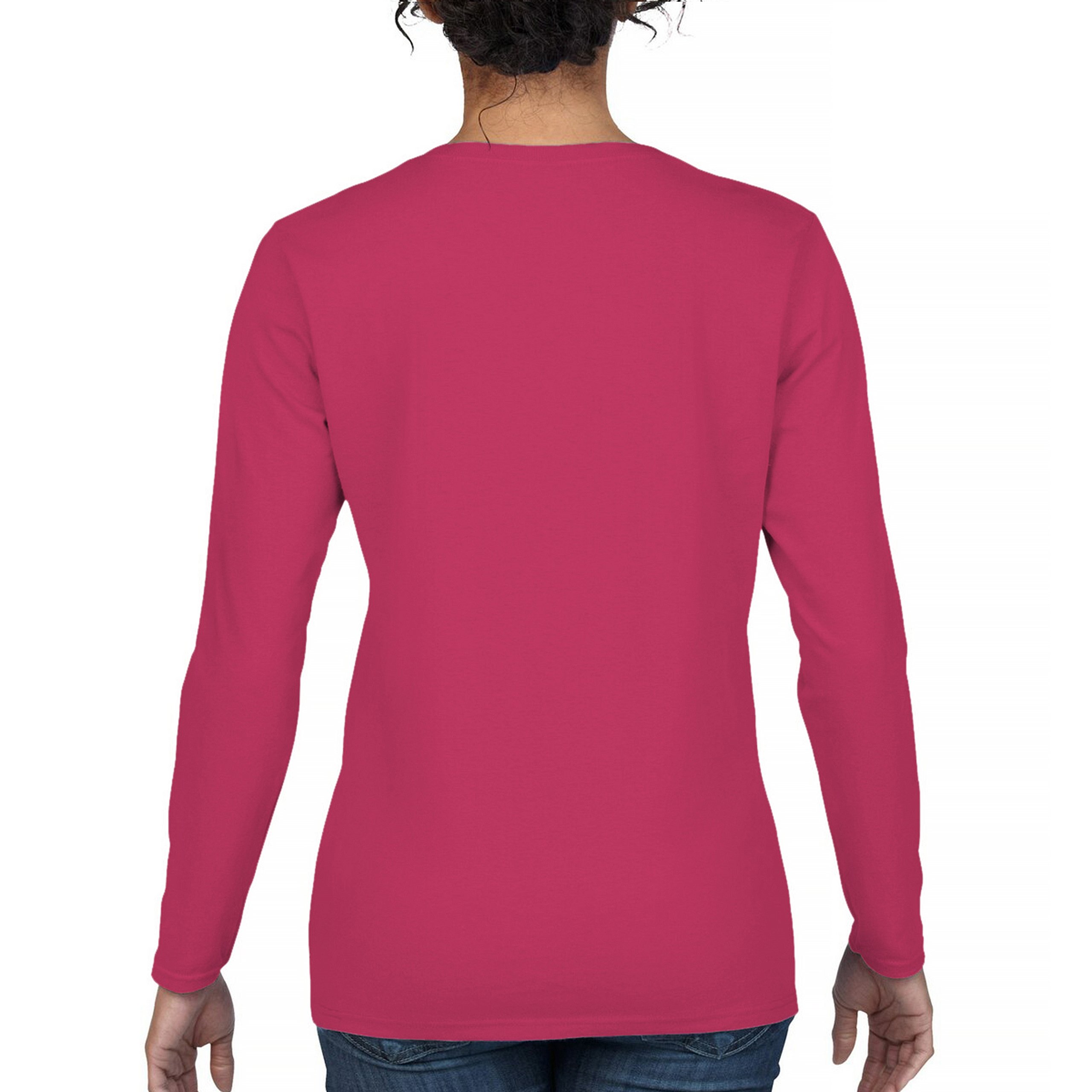 Mom Life Messy Bun Women's Long Sleeve T-shirt Motherhood Parenting Mother Mama - Picture 31 of 36