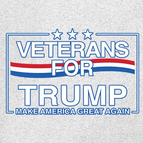 Veterans for Trump Make America Great Again T-shirt MAGA Vote Red Men's Tee - Picture 67 of 113