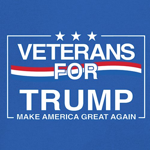 Veterans for Trump Make America Great Again T-shirt MAGA Vote Red Men's Tee - Picture 102 of 113