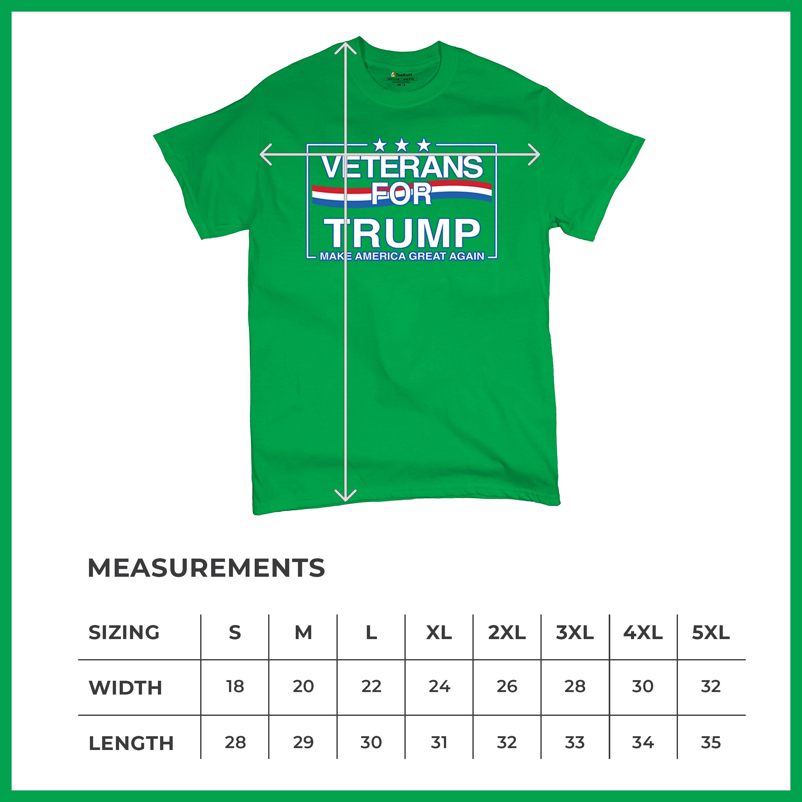 Veterans for Trump Make America Great Again T-shirt MAGA Vote Red Men's Tee - Picture 64 of 113