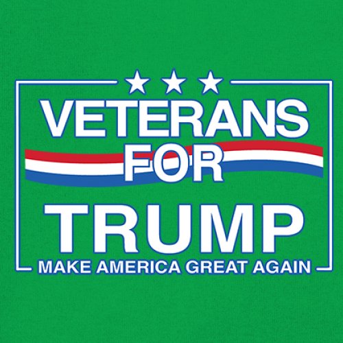 Veterans for Trump Make America Great Again T-shirt MAGA Vote Red Men's Tee - Picture 60 of 113