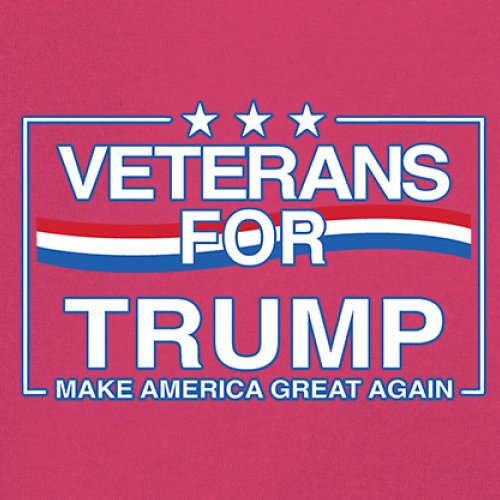 Veterans for Trump Make America Great Again T-shirt MAGA Vote Red Men's Tee - Picture 25 of 113