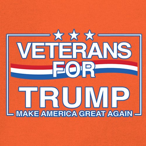Veterans for Trump Make America Great Again T-shirt MAGA Vote Red Men's Tee - Picture 18 of 113