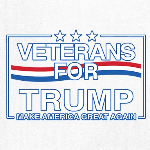 Veterans for Trump Make America Great Again T-shirt MAGA Vote Red Men's Tee - Picture 46 of 113