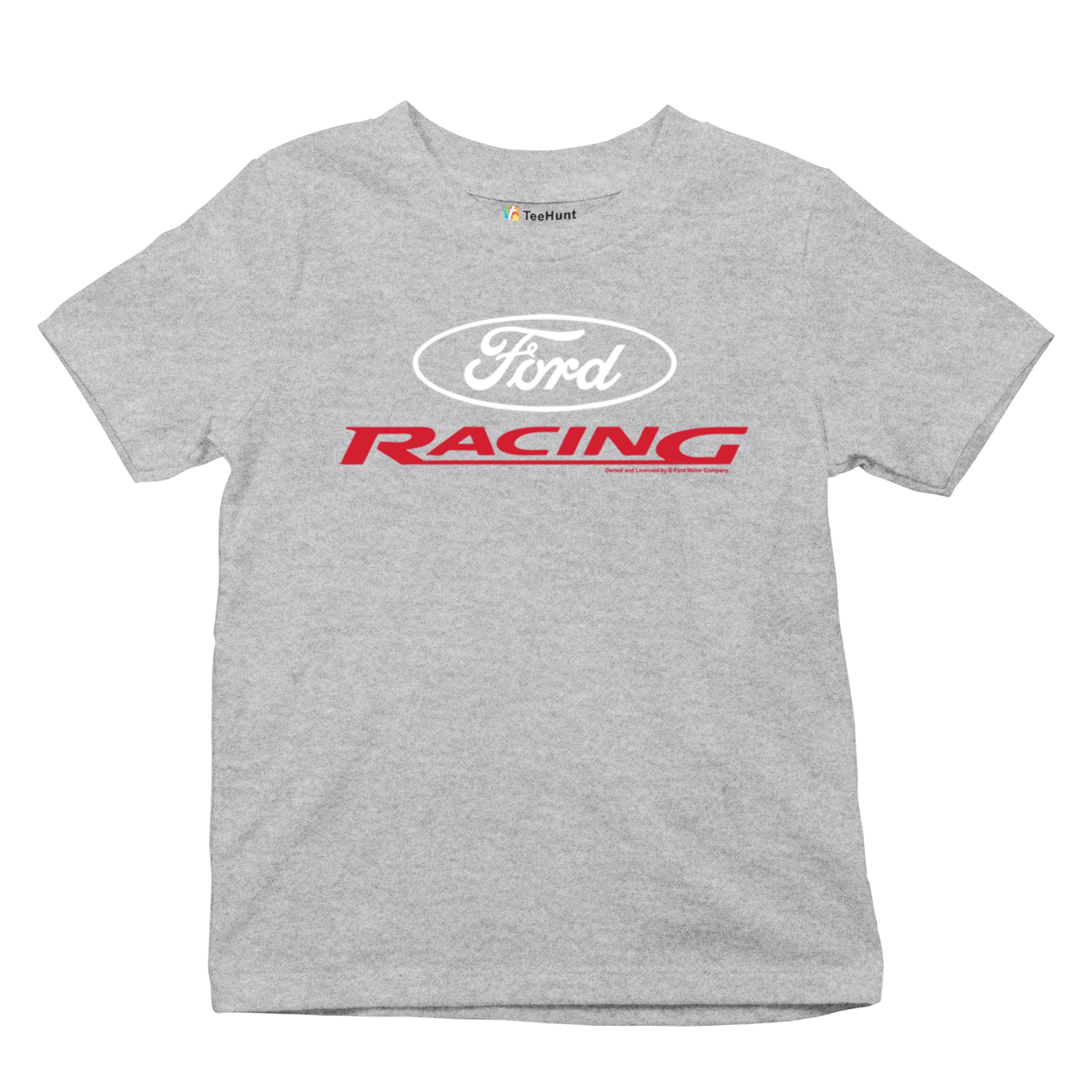 Ford Racing Youth T-shirt American Muscle Car Performance Mustang GT Kids - Picture 13 of 36