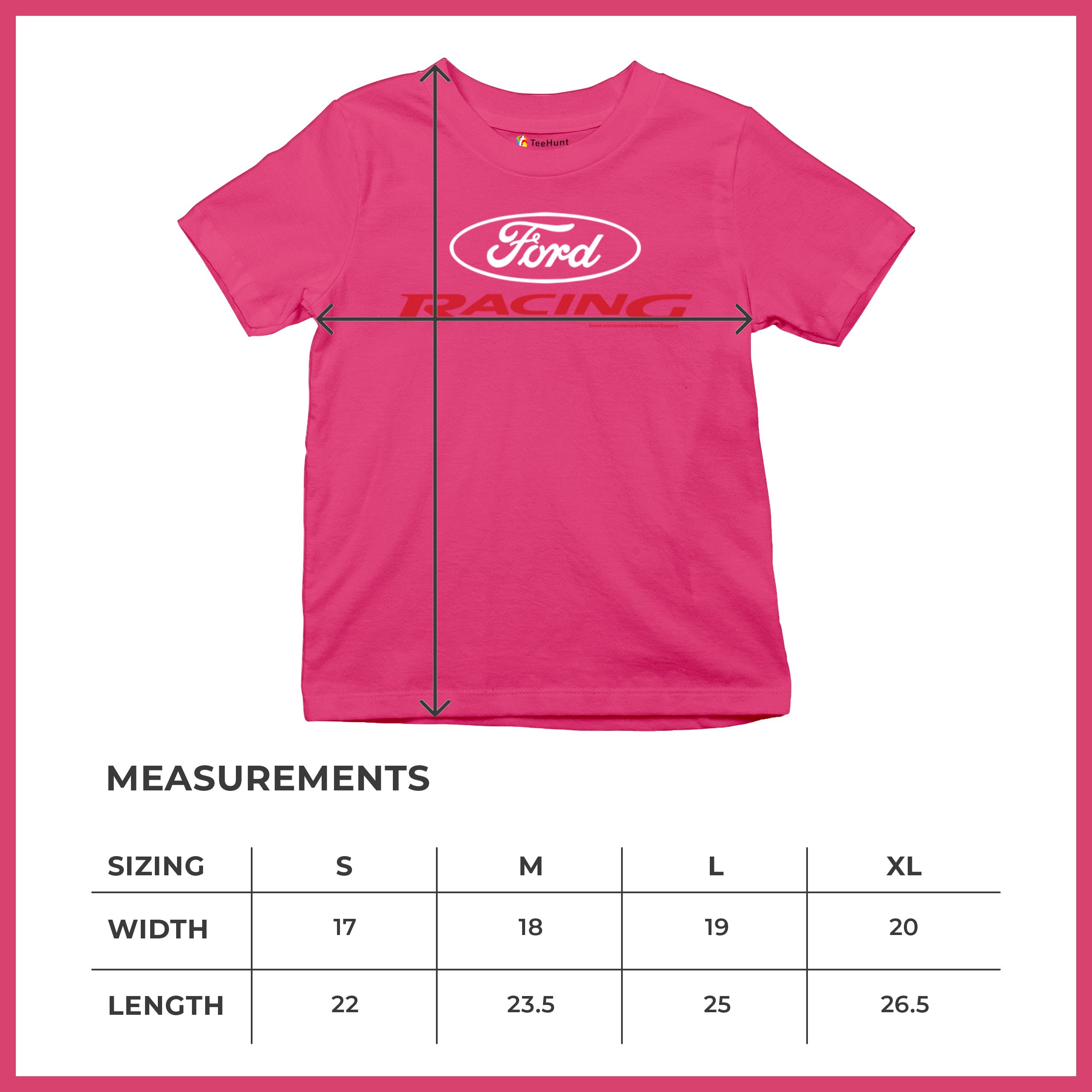 Ford Racing Youth T-shirt American Muscle Car Performance Mustang GT Kids - Picture 36 of 36
