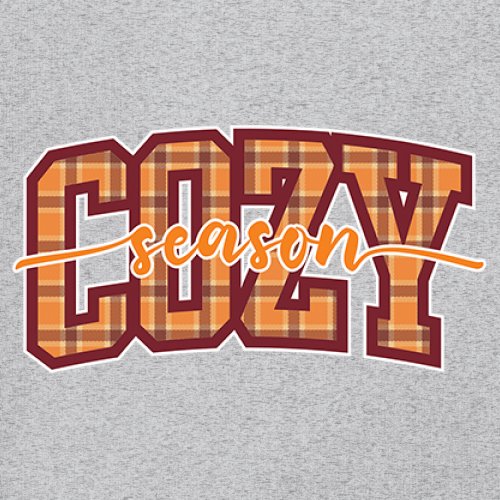 Cozy Season T-Shirt Fall Pumpkin Spice Cute Thanksgiving Turkey Day Women's Tee - 第 11/50 張圖片