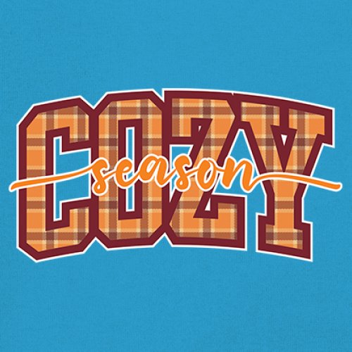 Cozy Season T-Shirt Fall Pumpkin Spice Cute Thanksgiving Turkey Day Women's Tee - 第 39/50 張圖片