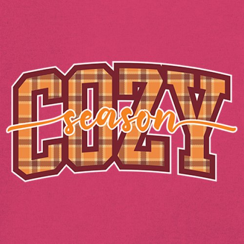 Cozy Season T-Shirt Fall Pumpkin Spice Cute Thanksgiving Turkey Day Women's Tee - 第 46/50 張圖片