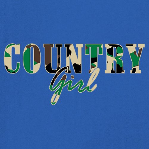 Country Girl Camo Youth T-shirt Small Town Cowgirl Farm Life Military Kids - Picture 39 of 50