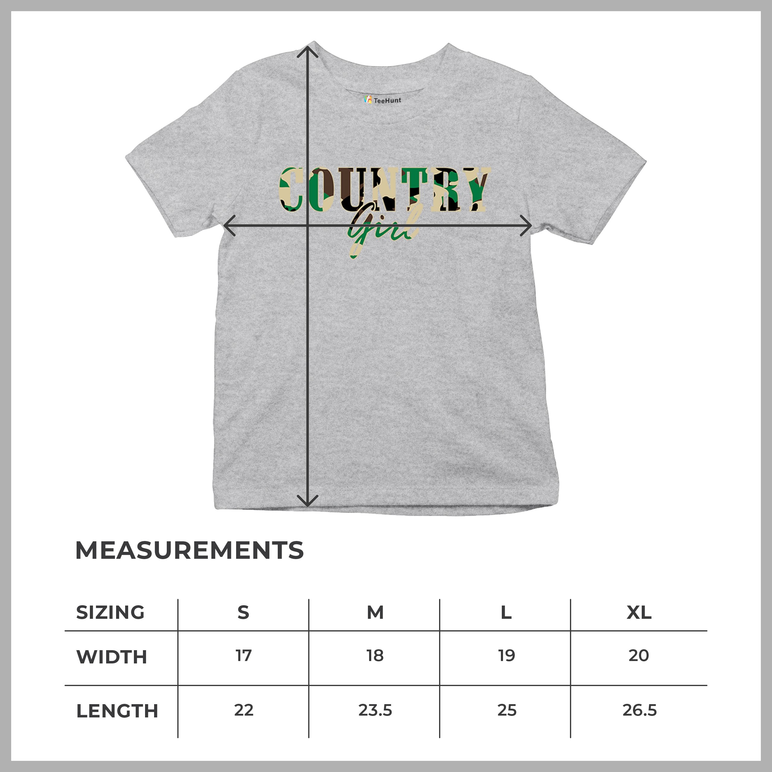 Country Girl Camo Youth T-shirt Small Town Cowgirl Farm Life Military Kids - Picture 15 of 50