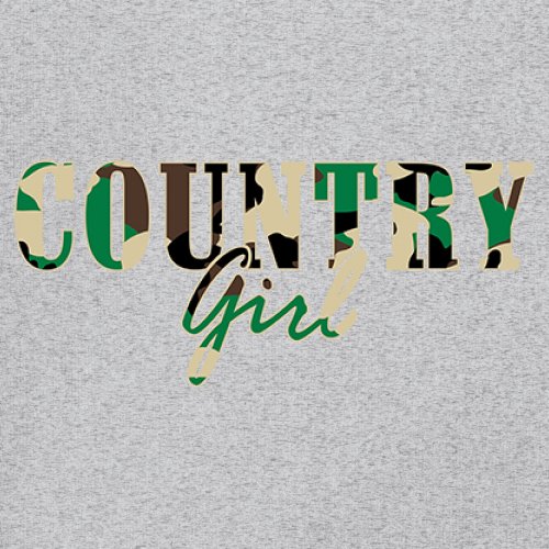 Country Girl Camo Youth T-shirt Small Town Cowgirl Farm Life Military Kids - Picture 11 of 50