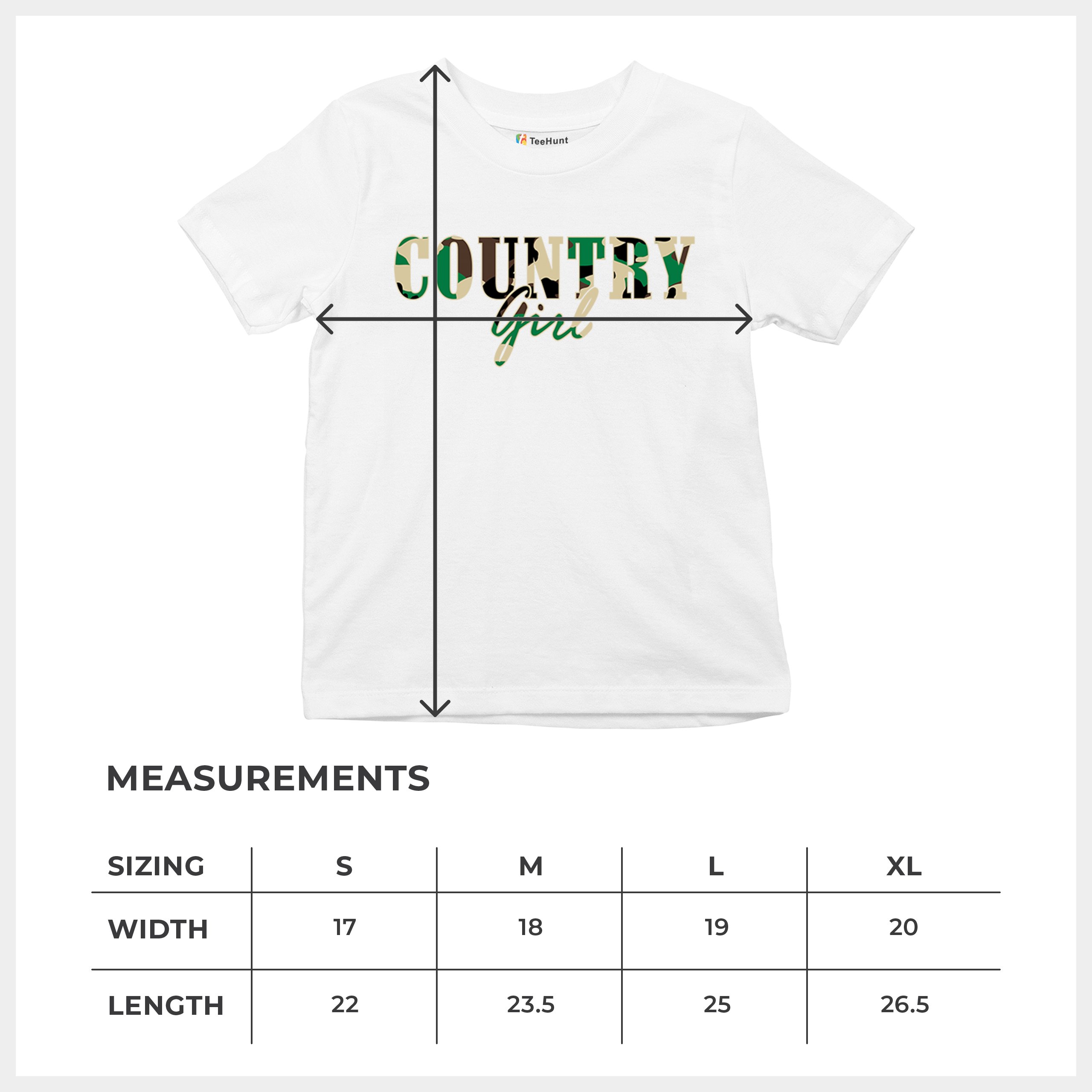 Country Girl Camo Youth T-shirt Small Town Cowgirl Farm Life Military Kids - Picture 29 of 50