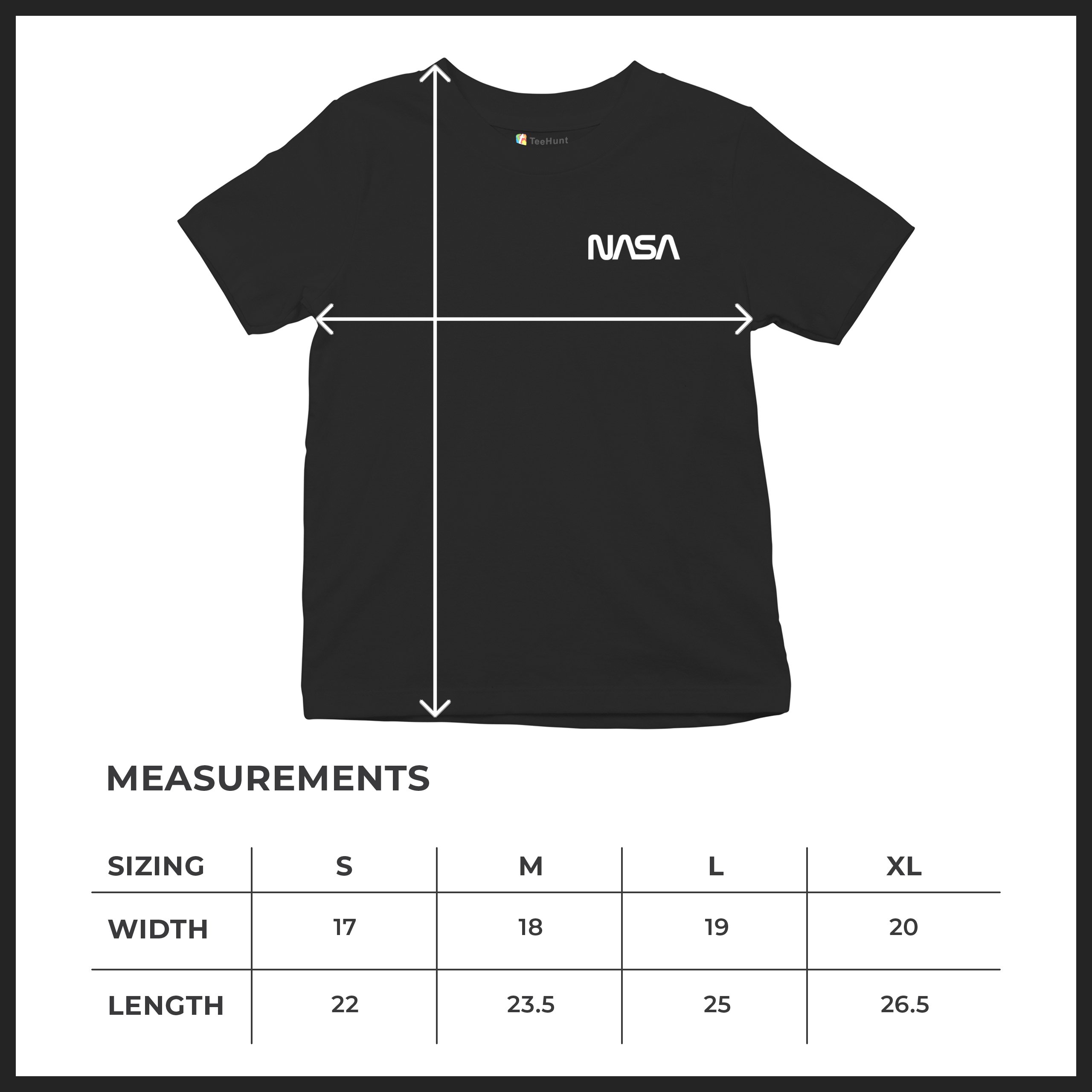 NASA Worm Logo Crest Youth T-shirt Astronaut Space Souvenir Emblem Kids - Picture 8 of 22