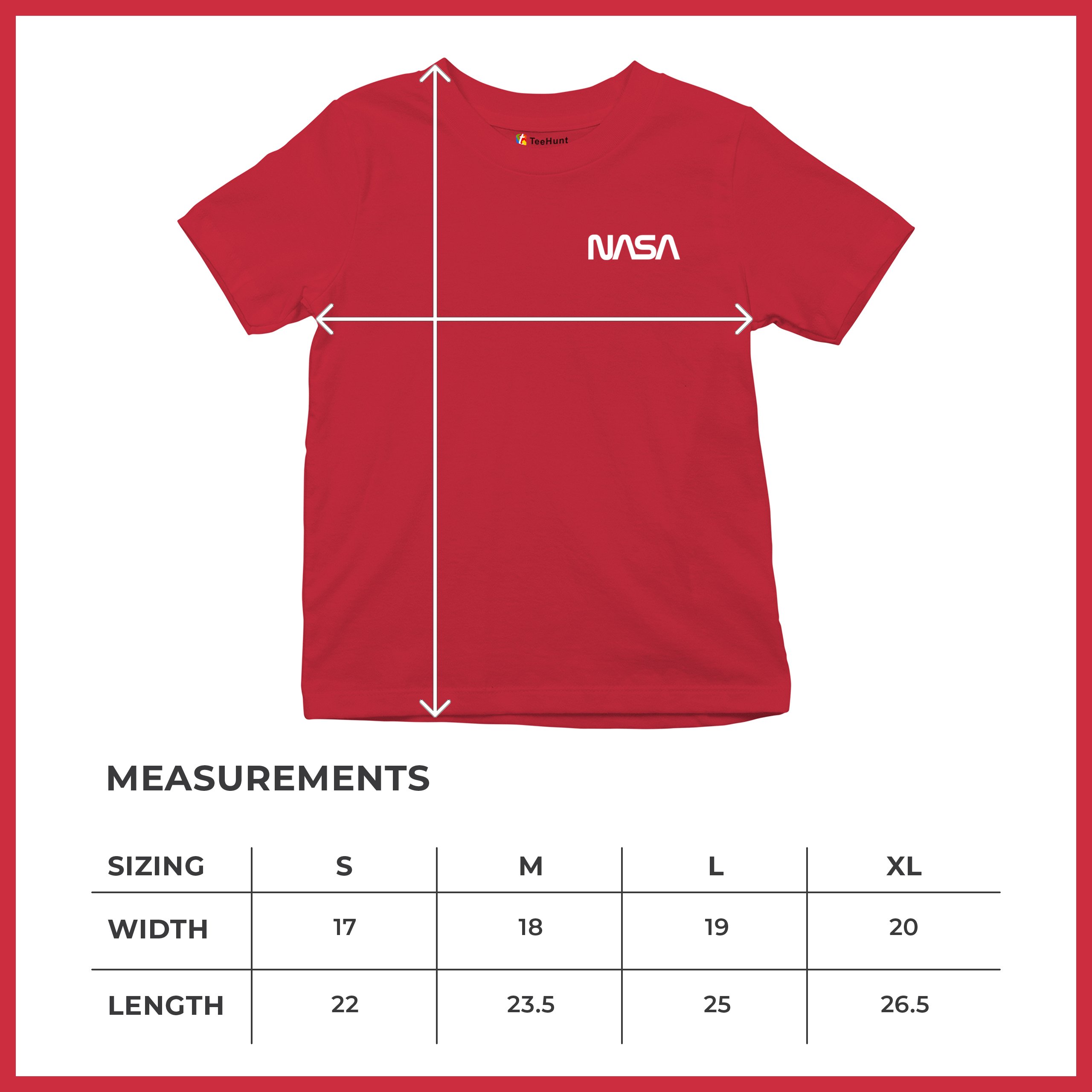 NASA Worm Logo Crest Youth T-shirt Astronaut Space Souvenir Emblem Kids - Picture 22 of 22