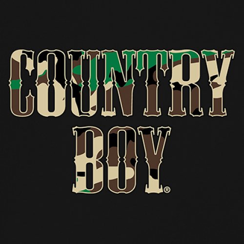 Country Boy Camo Crest Youth T-shirt Small Town Rodeo Cowboy Military Kids - Picture 4 of 50