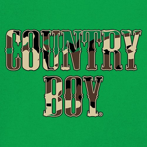 Country Boy Camo Crest Youth T-shirt Small Town Rodeo Cowboy Military Kids - Picture 32 of 50