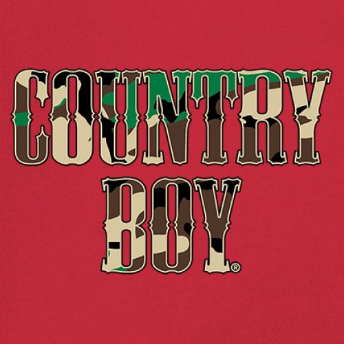 Country Boy Camo Crest Youth T-shirt Small Town Rodeo Cowboy Military Kids - Picture 18 of 50