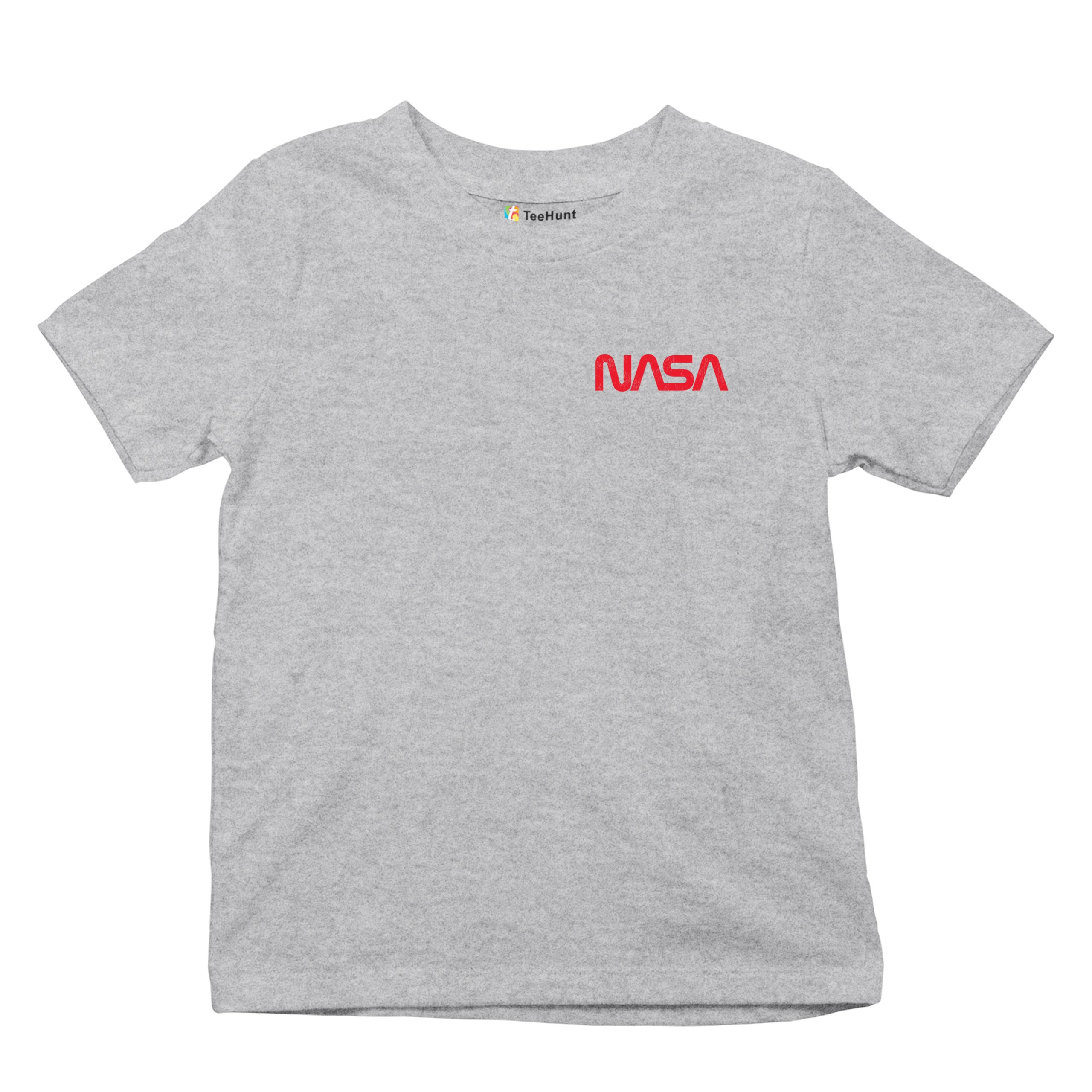 Vintage NASA Logo Crest Youth T-shirt Space Astronaut Souvenir Emblem Kids - Picture 13 of 43