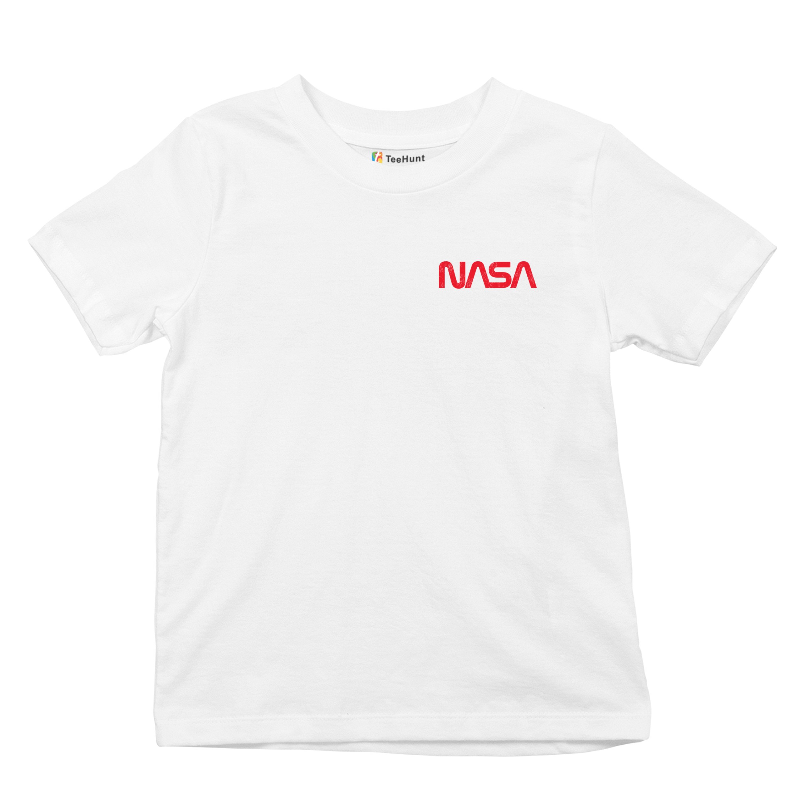 Vintage NASA Logo Crest Youth T-shirt Space Astronaut Souvenir Emblem Kids - Picture 27 of 43