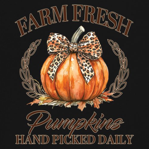 Farm Fresh Pumpkins Women's Long Sleeve T-shirt Fall Cozy Thanksgiving Cute - Picture 11 of 50