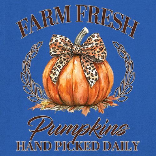 Farm Fresh Pumpkins Women's Long Sleeve T-shirt Fall Cozy Thanksgiving Cute - Picture 39 of 50