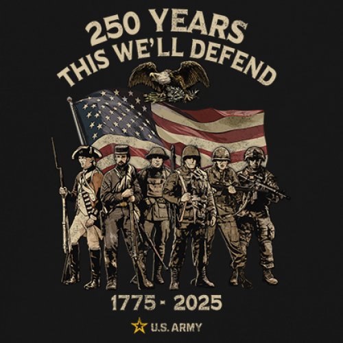 ALTRA US Army 250 anni camicia muscolare uomo veterano militare americano DD 214