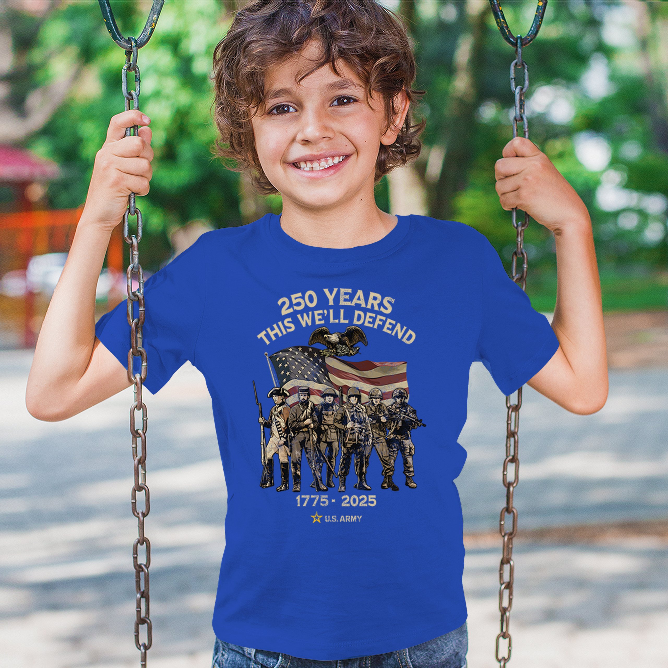 US Army 250 Years Youth T-shirt American Military Veteran DD 214 Kids - Picture 33 of 43