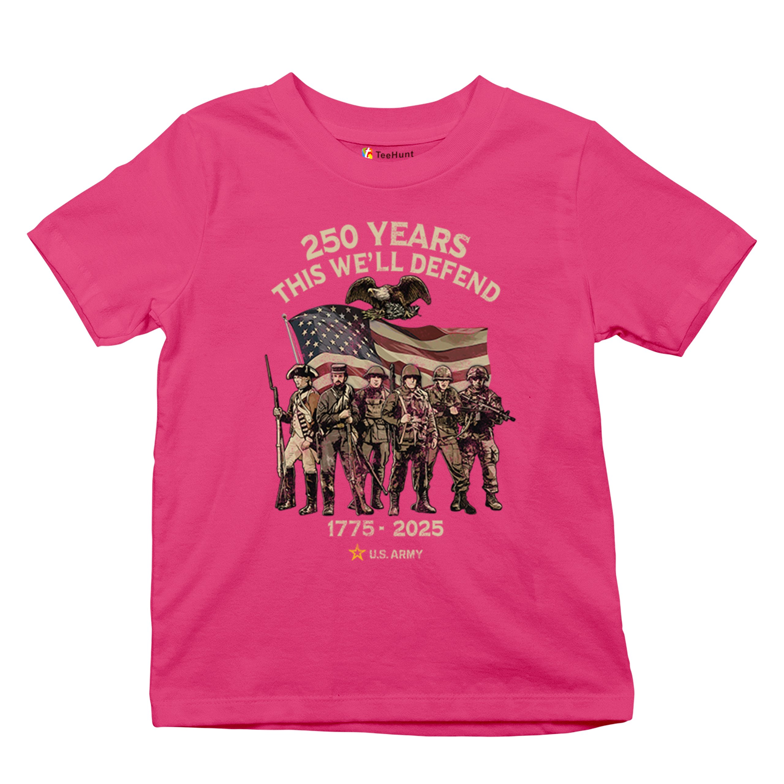 US Army 250 Years Youth T-shirt American Military Veteran DD 214 Kids - Picture 41 of 43