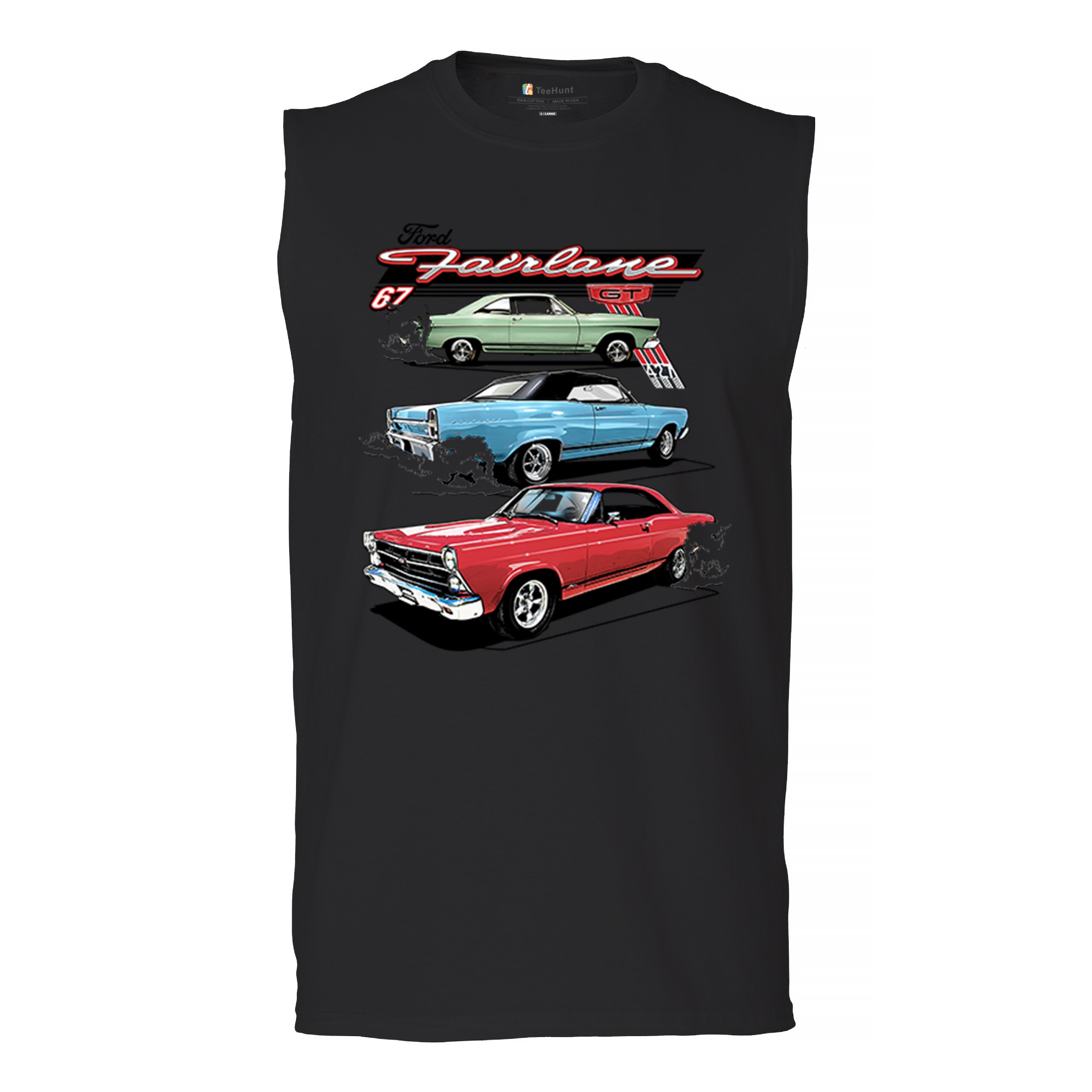 1967 Ford Fairlane GT Muscle Shirt American Muscle Car Vintage 60s Retro Men’s