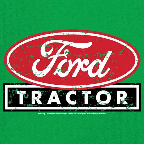 Ford Tractor Red Distressed Logo Youth T-shirt Vintage Farm Classic Brand Kids - Picture 25 of 43