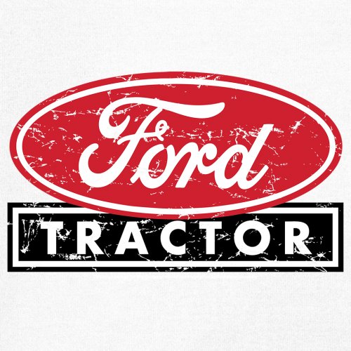 Ford Tractor Red Distressed Logo Youth T-shirt Vintage Farm Classic Brand Kids - Picture 18 of 43