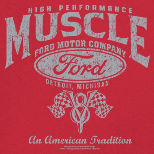 High Performance Muscle Ford Youth T-shirt American Tradition V8 Vintage Kids - Picture 11 of 43