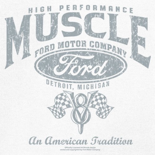 High Performance Muscle Ford Youth T-shirt American Tradition V8 Vintage Kids - Picture 18 of 43