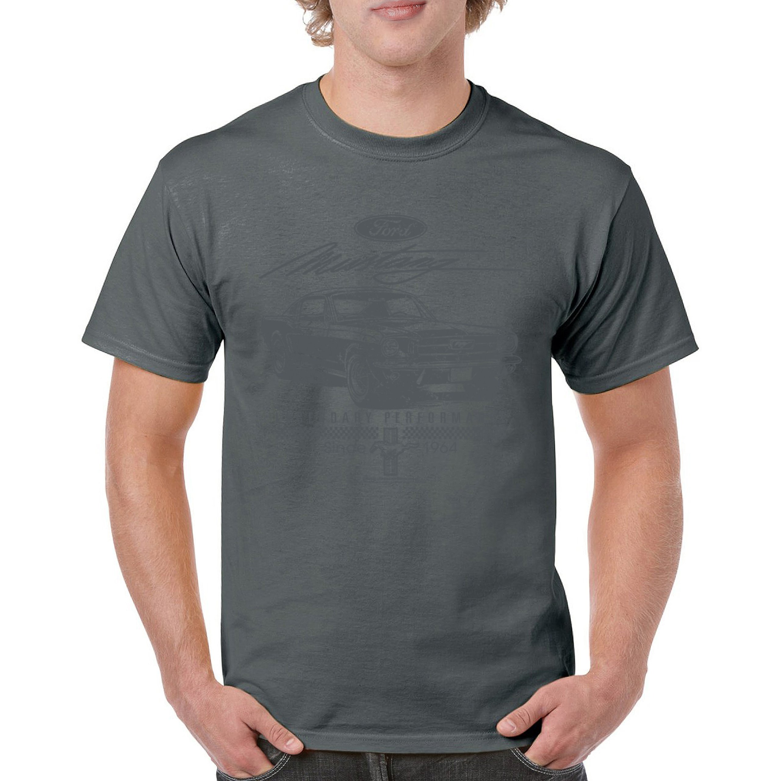 Mustang Legendary Performance Since Since 1964 T-shirt Ford Muscle Men's Tee - Picture 65 of 99