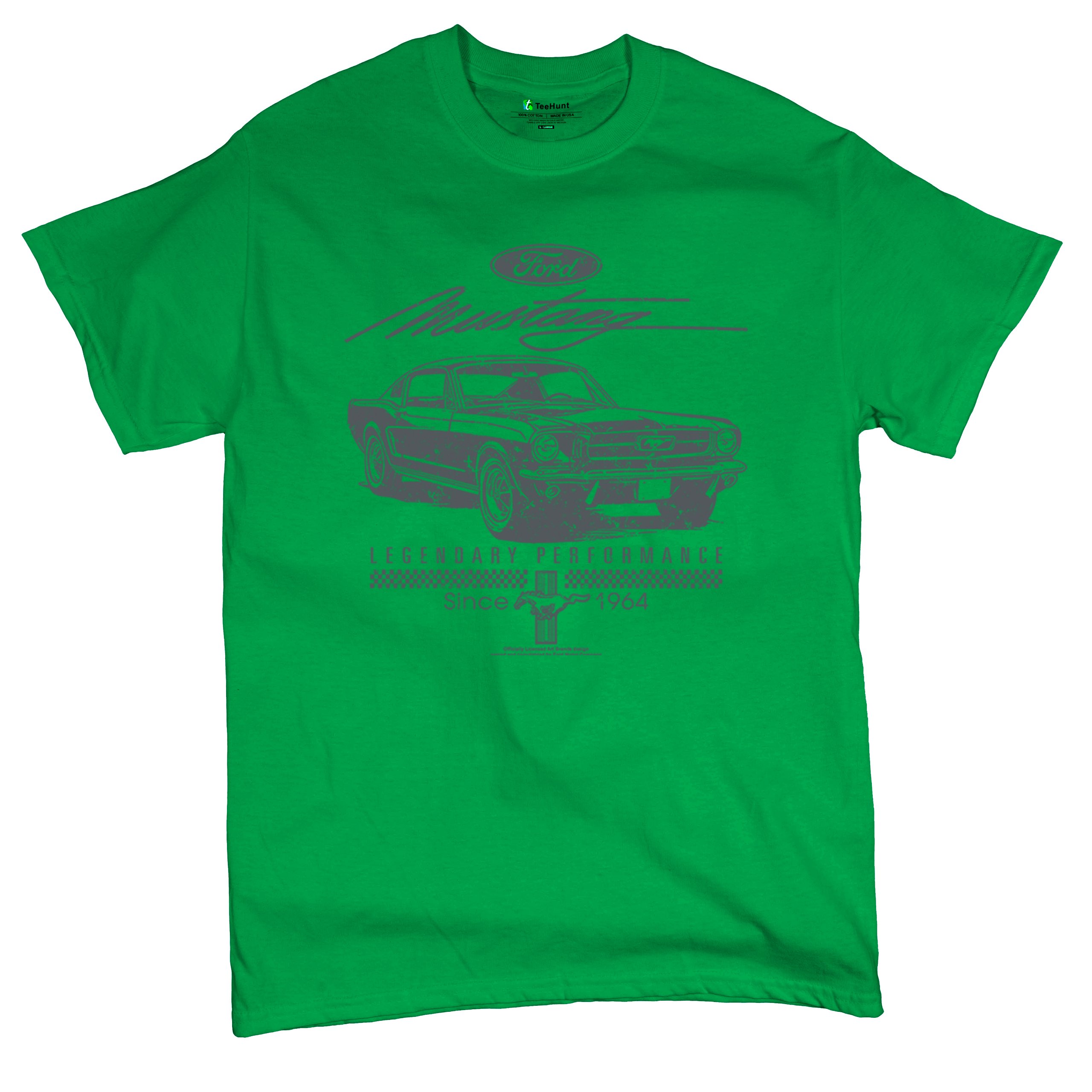 Mustang Legendary Performance Since Since 1964 T-shirt Ford Muscle Men's Tee - Picture 55 of 99